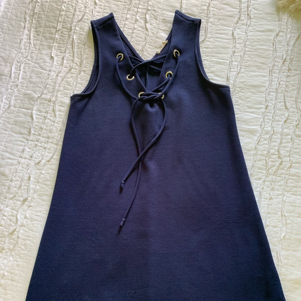 Blue dress